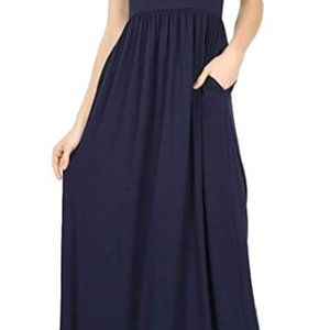 Women's quarter sleeve fake placket A-shape extra